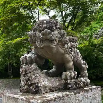 古峯神社の狛犬