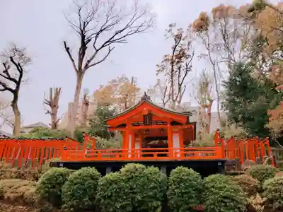根津神社の本殿・本堂