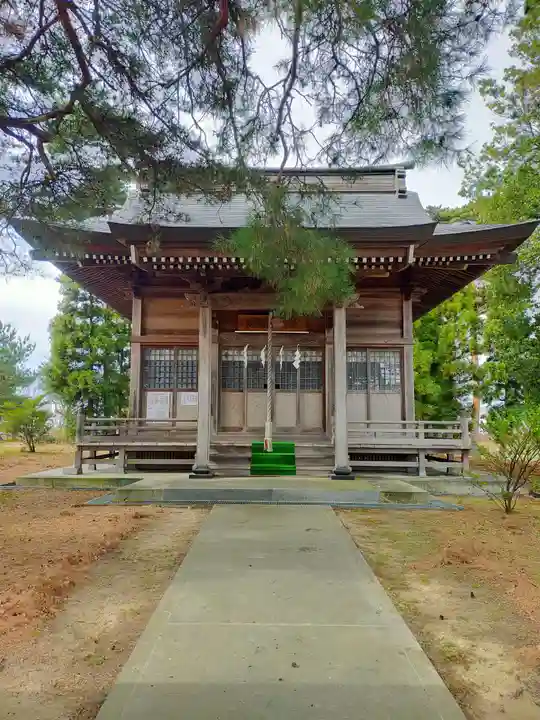 宇倍神社の本殿・本堂