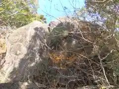 筑波山神社 女体山御本殿の周辺