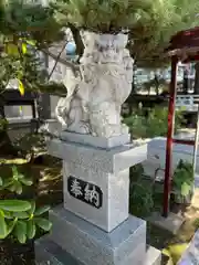 北見神社の狛犬