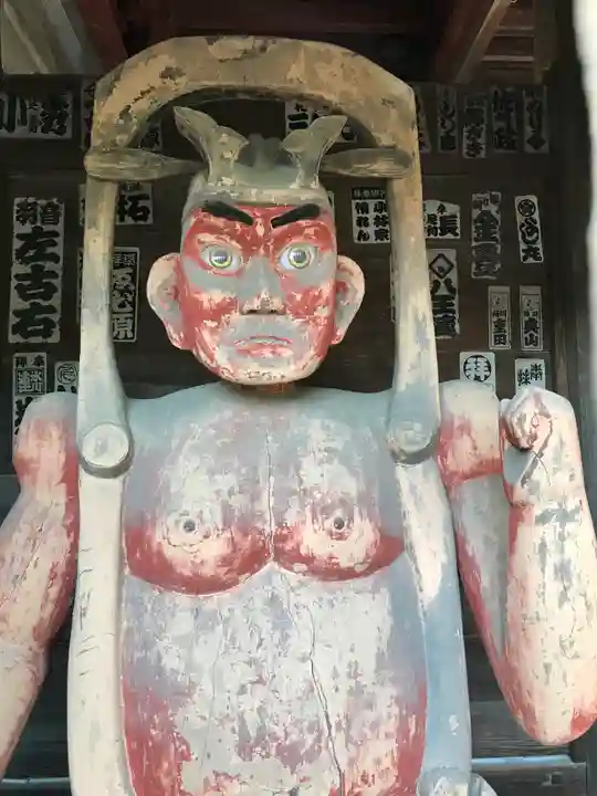 永福寺 童子堂の像