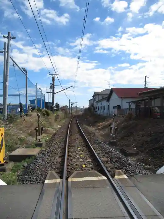 中里薬師堂の周辺