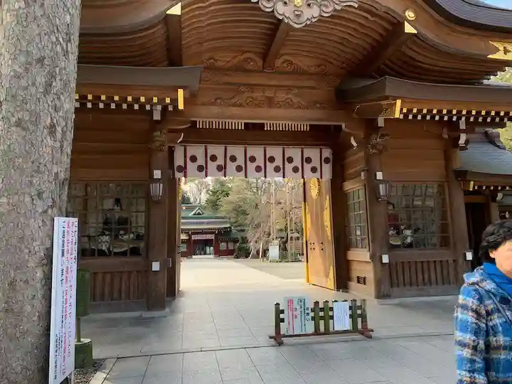 大國魂神社の山門・神門