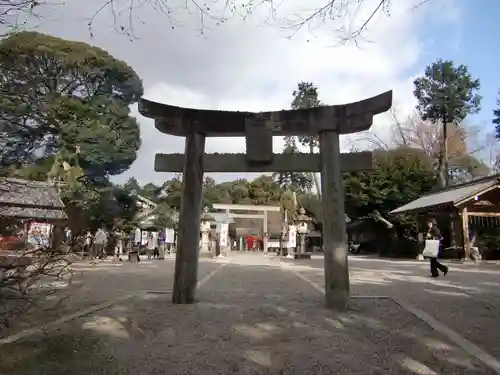 加佐登神社の鳥居