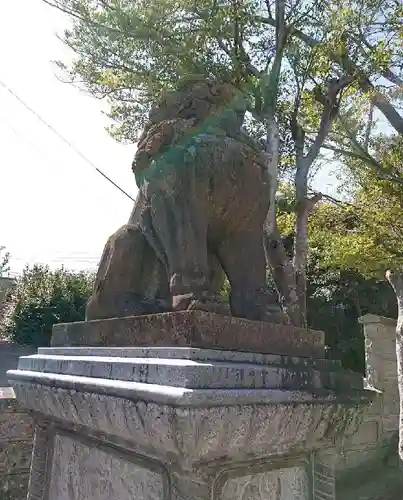 鎮西大社諏訪神社の狛犬