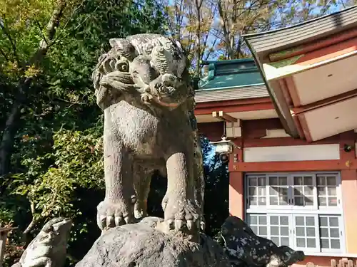 寒田神社の狛犬