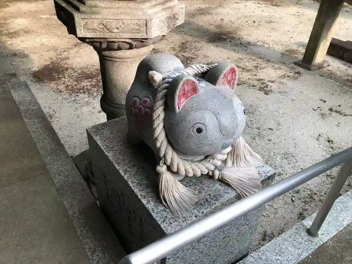 大井神社(如意)の狛犬