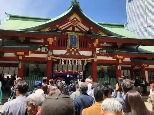 日枝神社の本殿・本堂