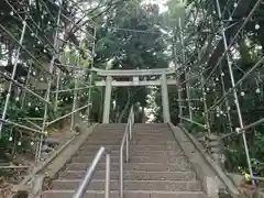 代々木八幡宮の鳥居