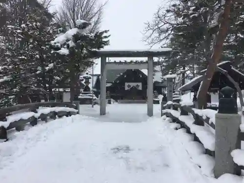 上川神社頓宮の鳥居