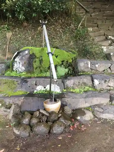 神魂神社の手水舎