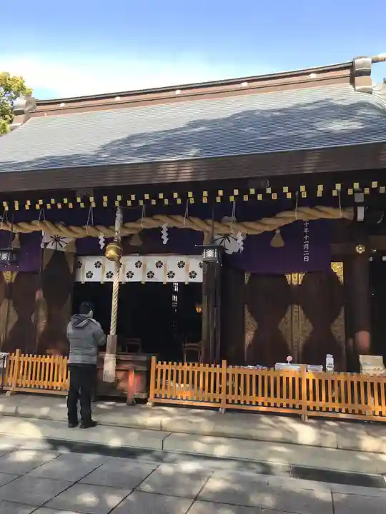 兵庫縣姫路護國神社の本殿・本堂