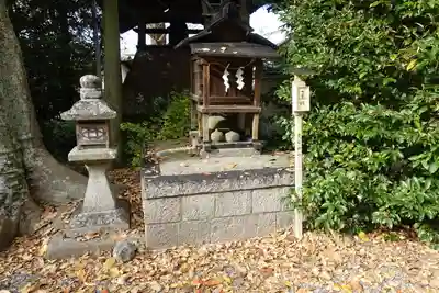 鏡作坐天照御魂神社の末社・摂社
