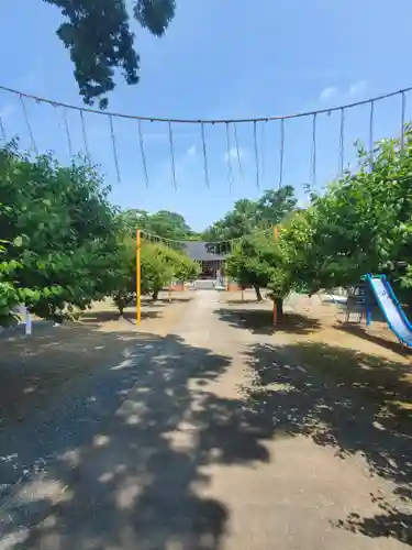 上里菅原神社の鳥居