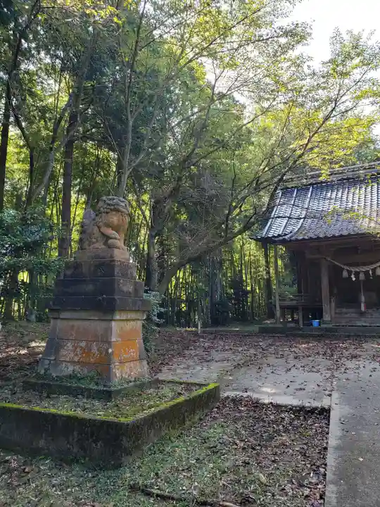 園生神社の狛犬