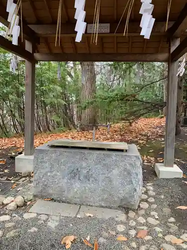 相馬神社の手水舎
