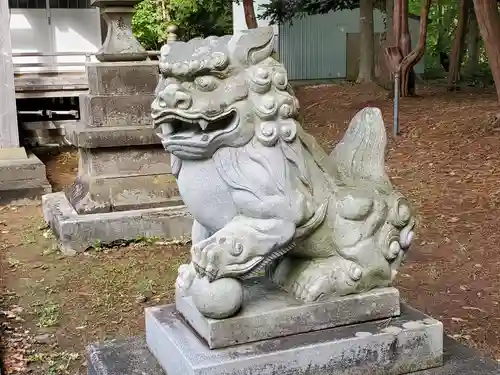 大鳥神社の狛犬