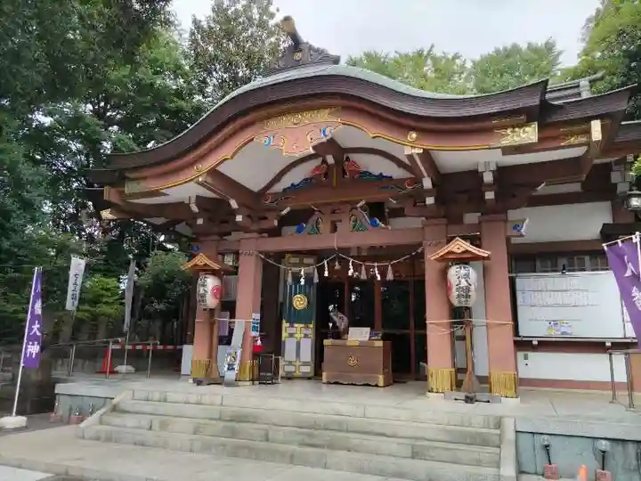 北澤八幡神社の本殿・本堂