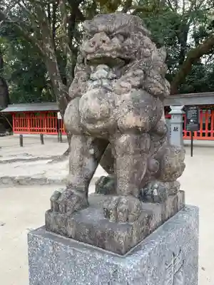 住吉神社の狛犬