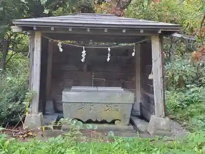 琴平神社の手水舎