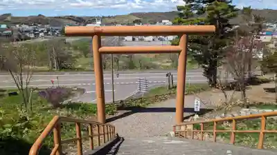 浦幌神社・乳神神社の鳥居