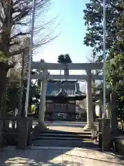 御殿場東照宮　吾妻神社　の鳥居