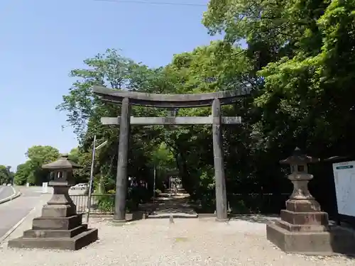 江田神社の鳥居