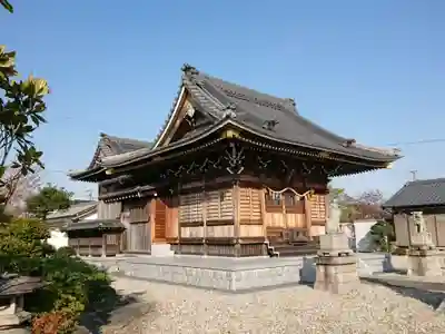 諏訪神社の本殿・本堂