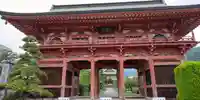 甲斐善光寺の山門・神門