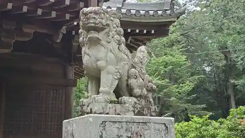 賀茂神社の狛犬