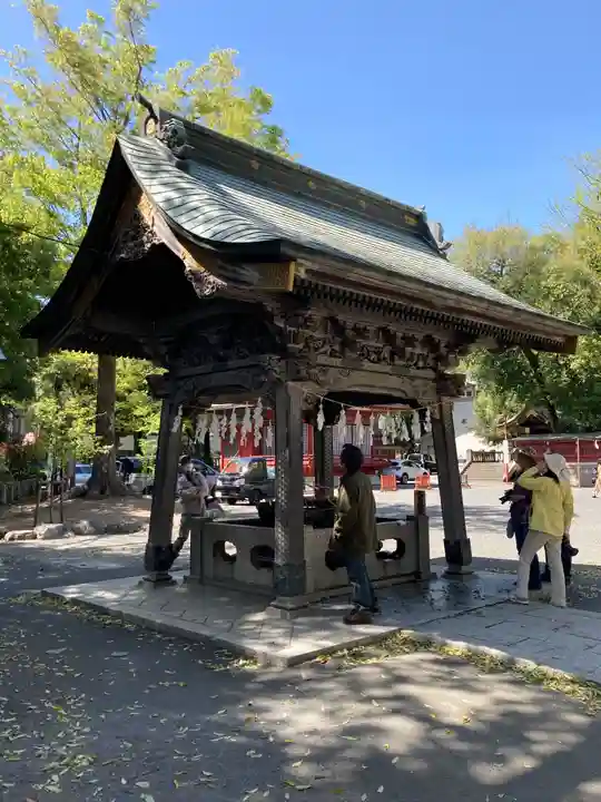 秩父神社の手水舎