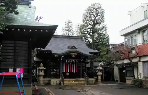 月見岡八幡神社の本殿・本堂