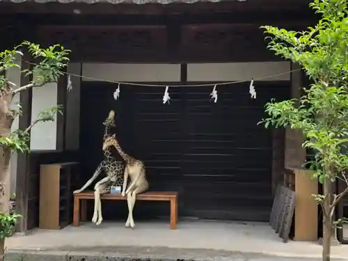 白峰宮の狛犬