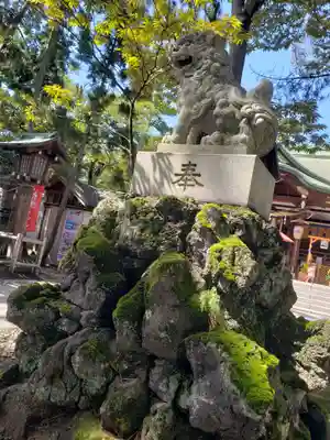 菟橋神社の狛犬