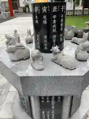 新川皇大神社の狛犬