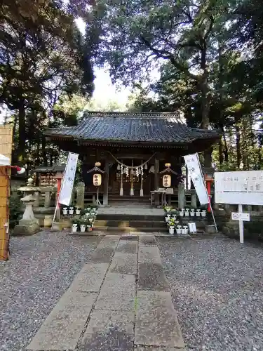 間々田八幡宮の本殿