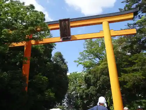 川越氷川神社の鳥居