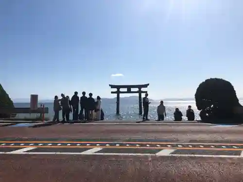 白鬚神社の鳥居