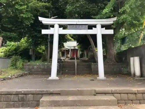 浅間神社の鳥居