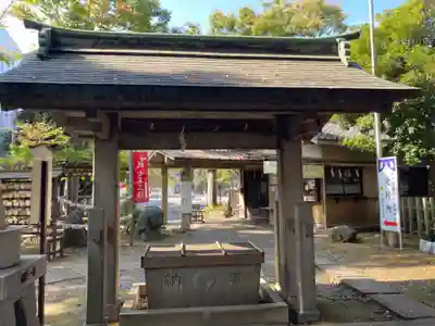 戸部杉山神社の手水舎