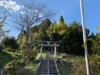 面足神社の鳥居