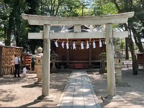 大國魂神社の鳥居