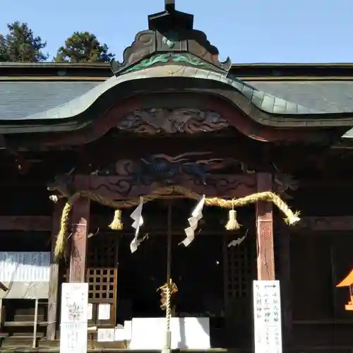長沼八幡宮の本殿・本堂