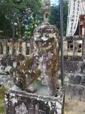 宮道天神社の狛犬