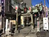深川稲荷神社の鳥居