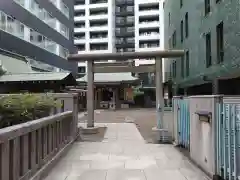 宮益御嶽神社の鳥居