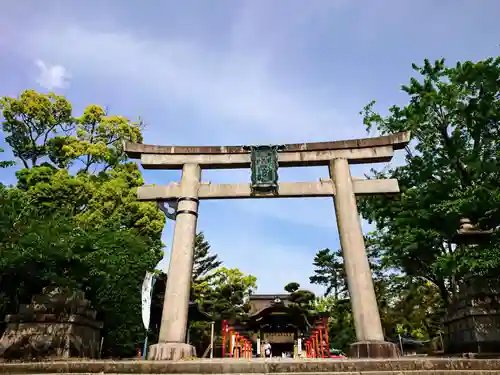 豊国神社の鳥居