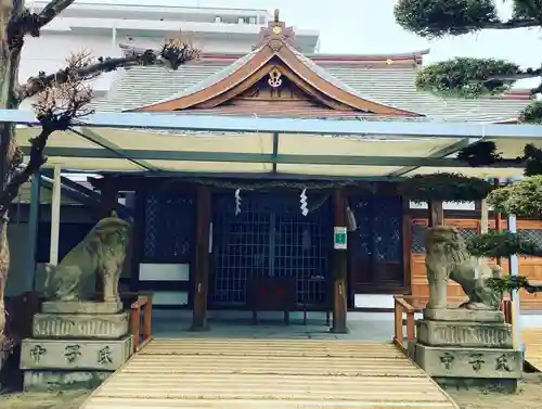 みなと八幡神社の本殿・本堂
