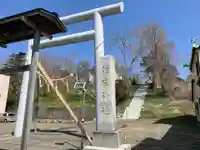 様似住吉神社の鳥居